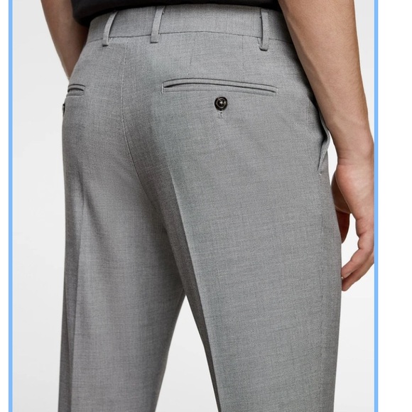 ZaraMan Plain Formal Trourser - Picture 3 of 7